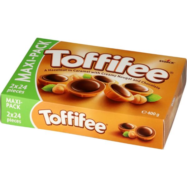 u9disp17vy.jpg Шоколадні цукерки Toffifee в молочному шоколаді 400 г - Зображення 1