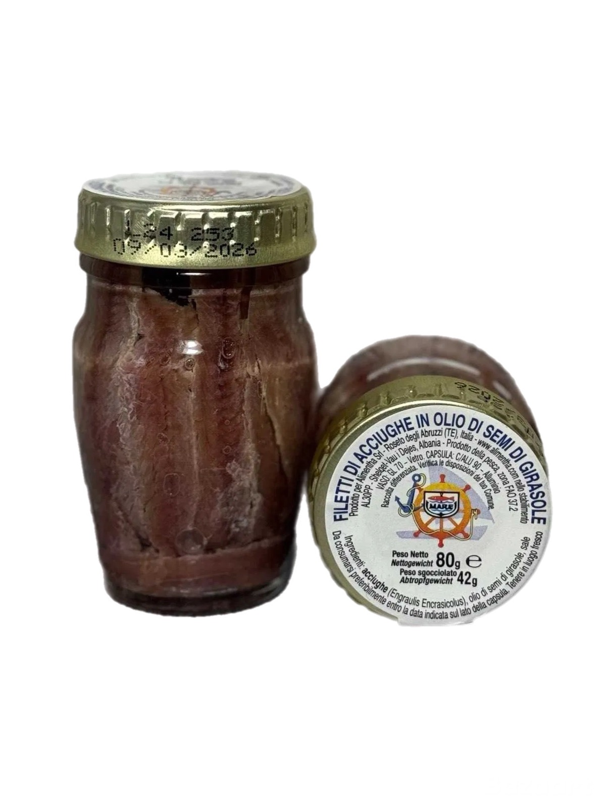 ucslev2xoh.jpeg Філе анчоусів Vittoria в олії 80/42г — изображение 1