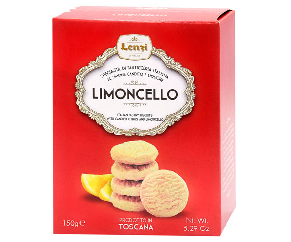upu8bptv85.jpeg Печиво Lenzi Limoncello з лимоном 150 г - Зображення 1