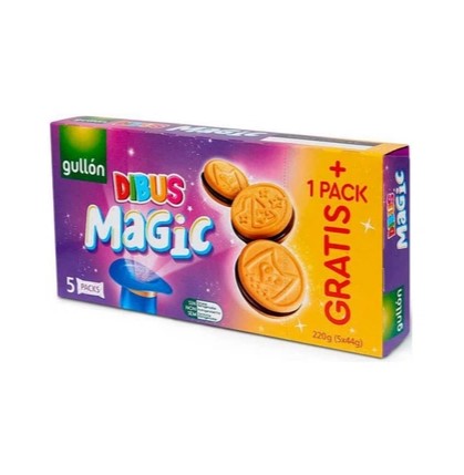 uzkuima10n.jpg Печиво Gullon Hookies Magic 220 г - Зображення 1