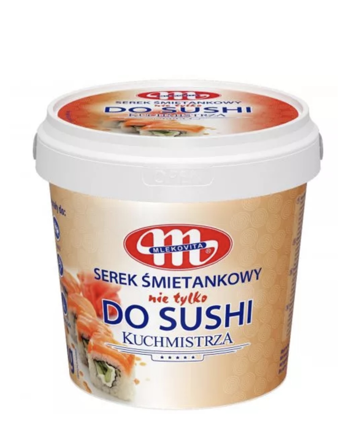 v1zkscjj4i.jpeg Крем сир Mlekovita Do Sushi до суші 1 кг - Зображення 1