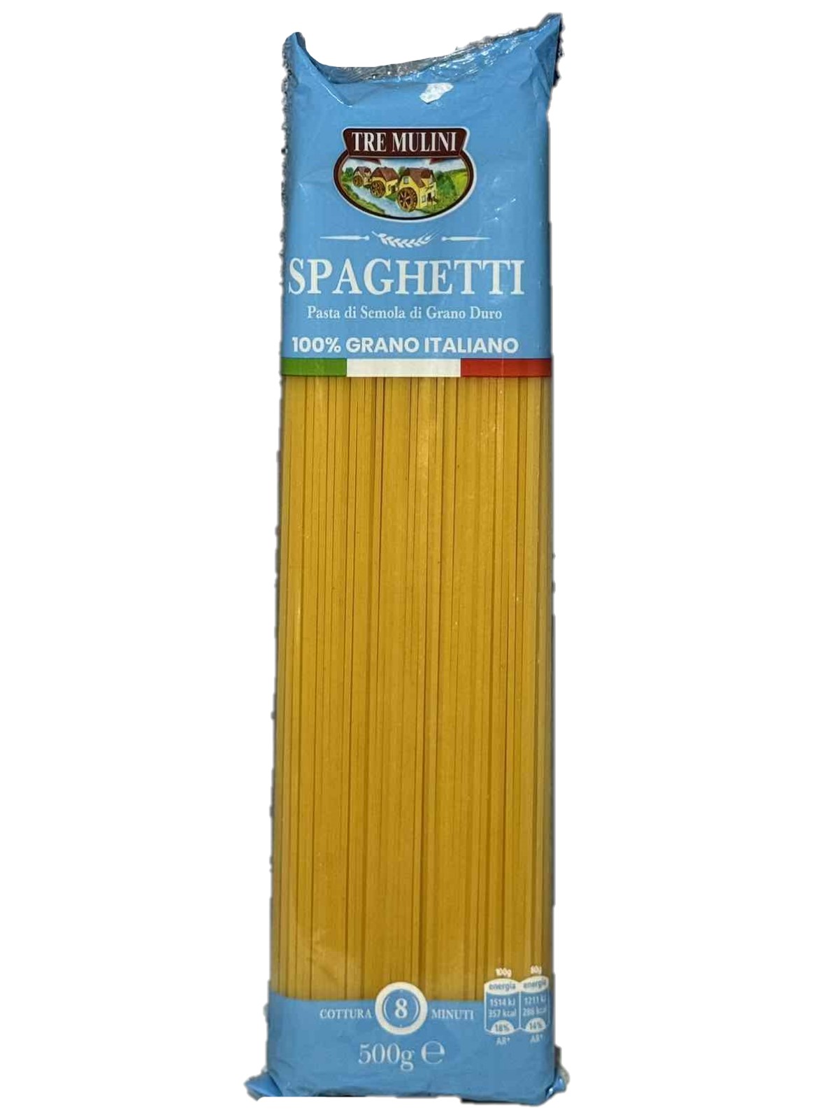 xihyrnpc89.jpg Макарони Tre mulini Spaghetti 500 г — изображение 1