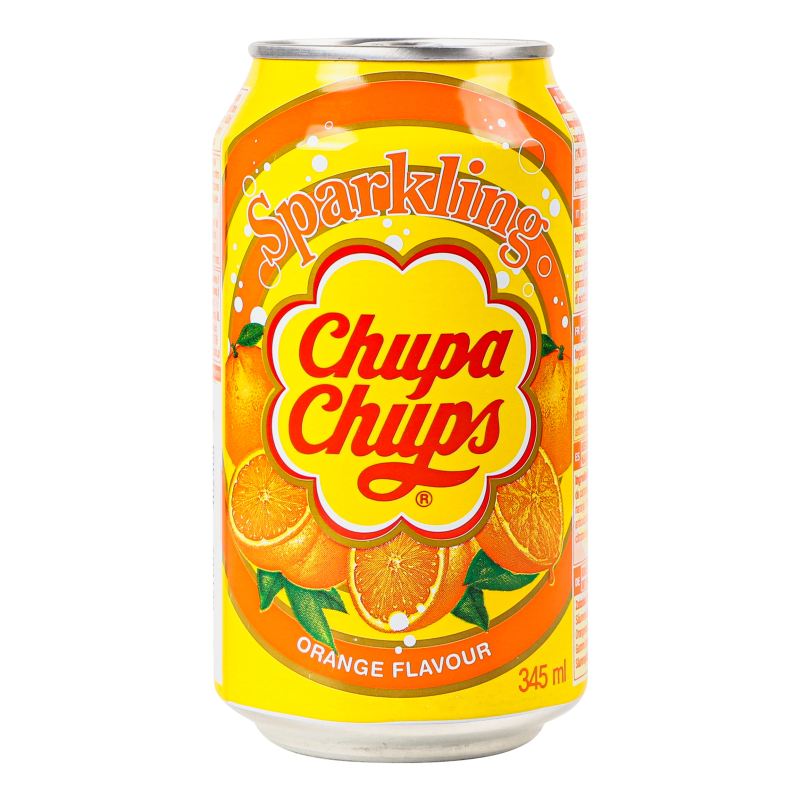 yw58u7djnn.jpg Газований напій Chupa Chups Orange апельсин 345 мл — изображение 1