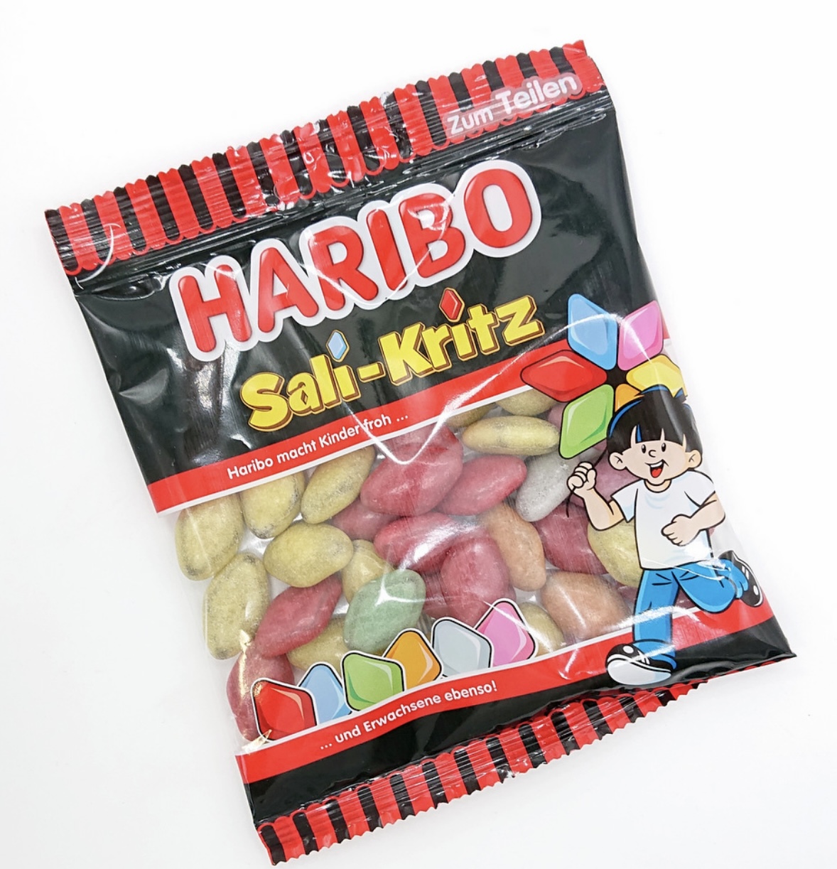 z2eb0zxklo.jpeg Желейки Haribo Sali-Kritz 160 грам - Зображення 1
