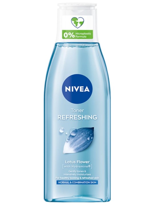 1btn63at0n.jpg Тонік для обличчя Nivea Rinfrescante (освіжаючий для норм. та комбі шкіри) 200 мл - Зображення 1