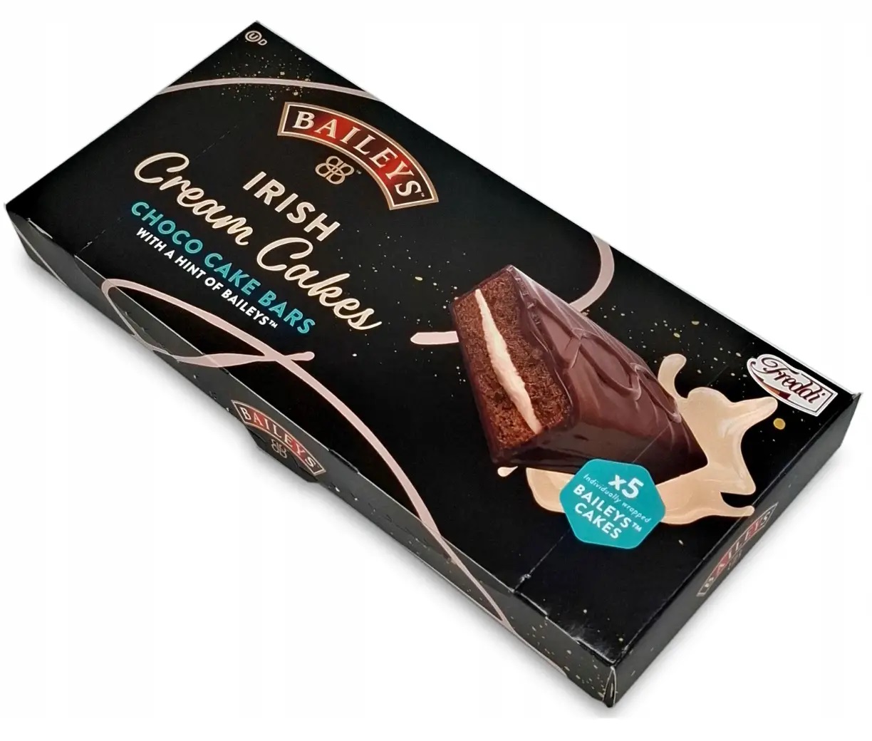 1bu92x11k6.jpg Бісквіт Baileys Irish Cream Cakes з ірландським кремом 5*39г - Зображення 1