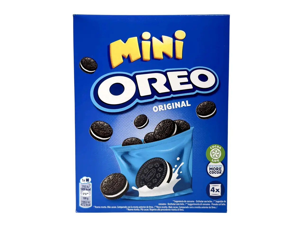639na0bnbn.jpg Печиво Oreo mini original 61.3 г - Зображення 1