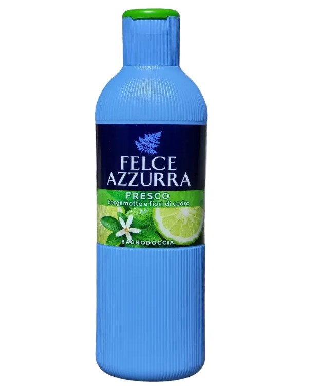 fv03s009oe.jpg Гель для душу Felce Azzurra Fresco (бергамот та кедр) 650 мл - Зображення 1