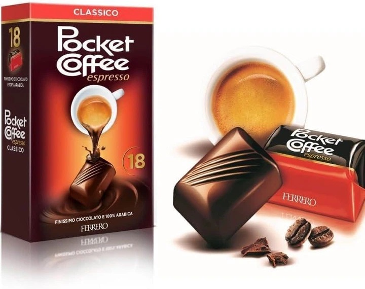 g2jx1rescc.jpg Шоколадні цукерки Ferrero Pocket Coffe Espresso 225 г - Зображення 1