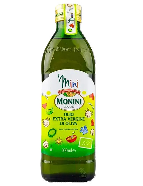 gmqobf1tl4.jpg Оливкова олія дитяча Monini mini 500 мл - Зображення 1