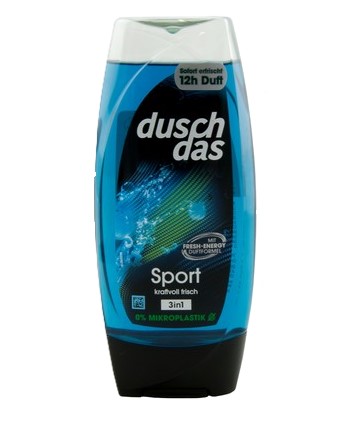 hnwtlas1pu.jpg Гель для душу і шампунь Dusch Das For Men чоловічий освіжаючий 225 мл - Зображення 1