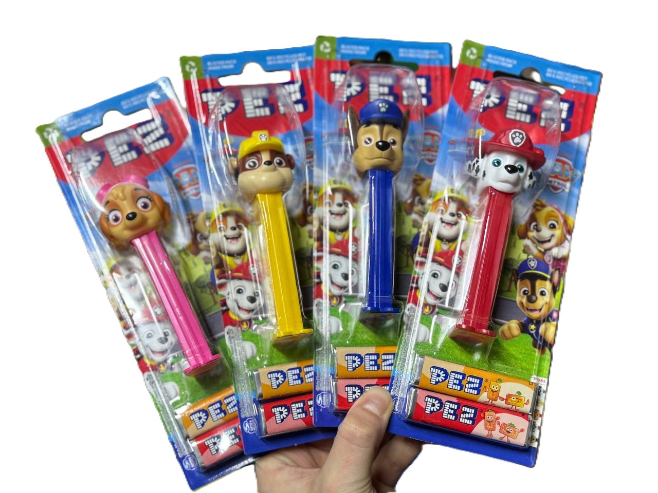 kixmh6kl97.jpg Цукерки фруктові Pez Paw Patrol Щенячий Патруль 17 г — изображение 1