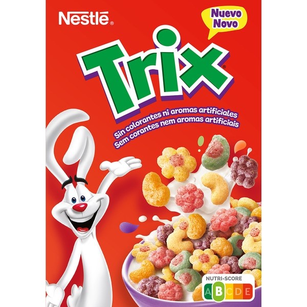 n08feme3ph.jpg Сухий сніданок Nestle Trix з фруктовим смаком 300 г - Зображення 1