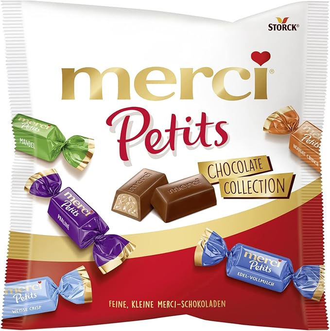 phnulveaym.jpg Шоколадні цукерки Merci Petits Chocolate Collection 125 г — изображение 1