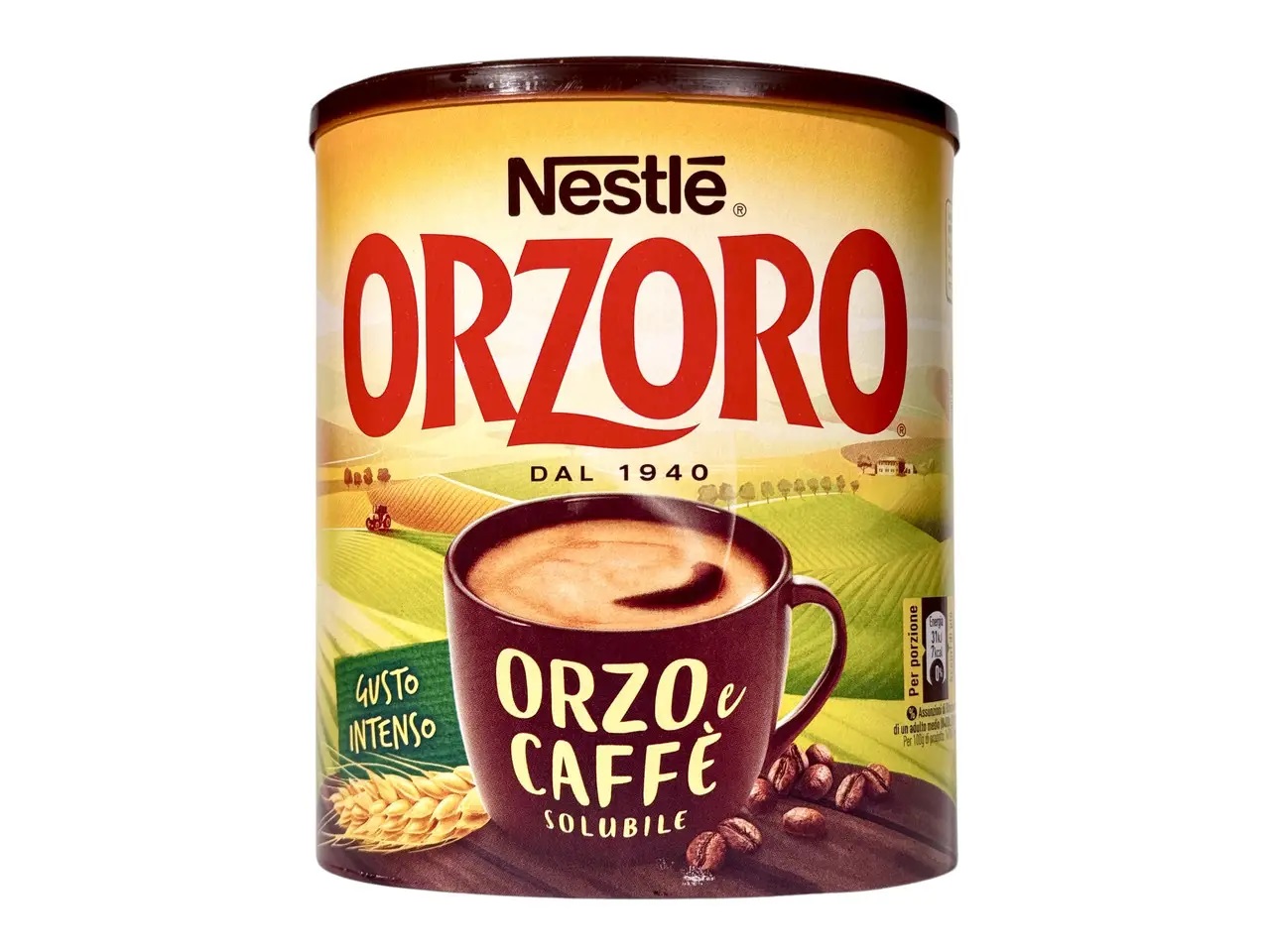 px2wi6ff9k.jpg Кава ячмінна Nestle Orzo Caffe Gusto intenso 120 г - Зображення 1