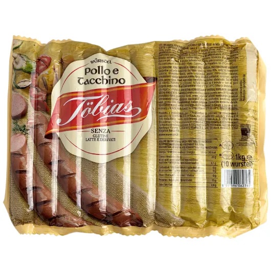 rec59julgk.jpg Сосиски Tobias з курки та індика 1 кг жовті — изображение 1