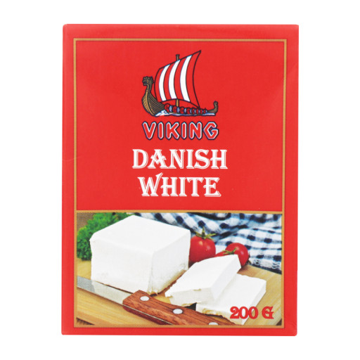 xdtbytzmas.jpg Сир фета Feta Danish White Viking Вікінг 52% 200 г - Зображення 1