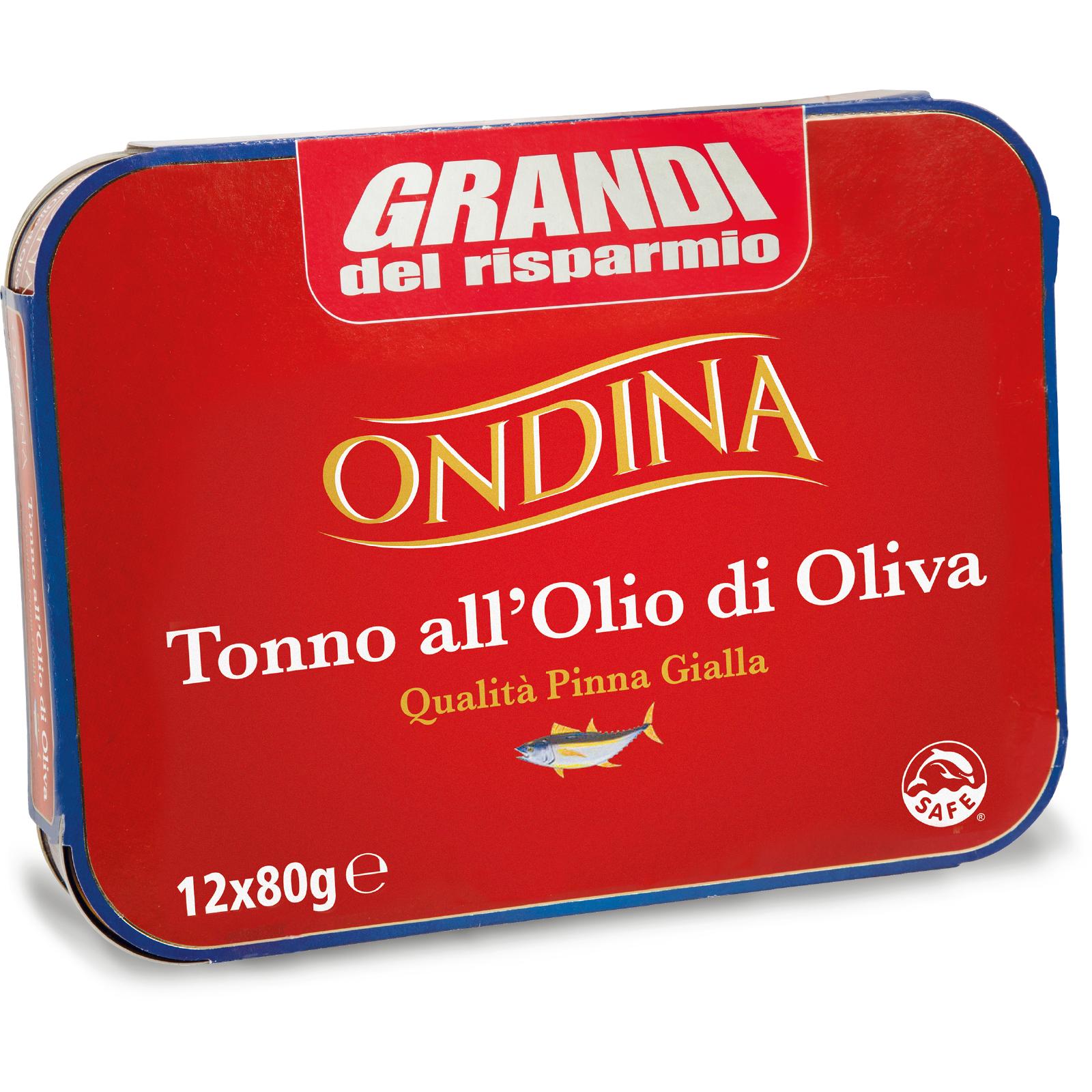 xjmuhsld6b.jpg Тунець Ondina в оливковій олії 12х80/52 г — изображение 1