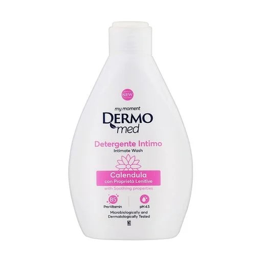 yn9wk65bhj.jpg Гель для інтимної гігієни Dermomed Calendula (календула,заспокоює) 250 мл - Зображення 1