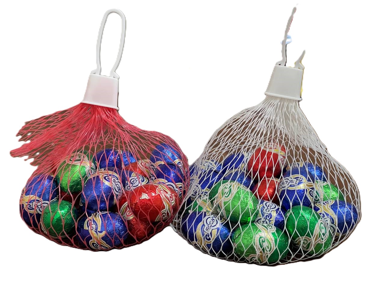 mvvq3i05qc.jpg Шоколадні яйця Socado Ovetti Eggs Mix (сітка) 100 г — изображение 1