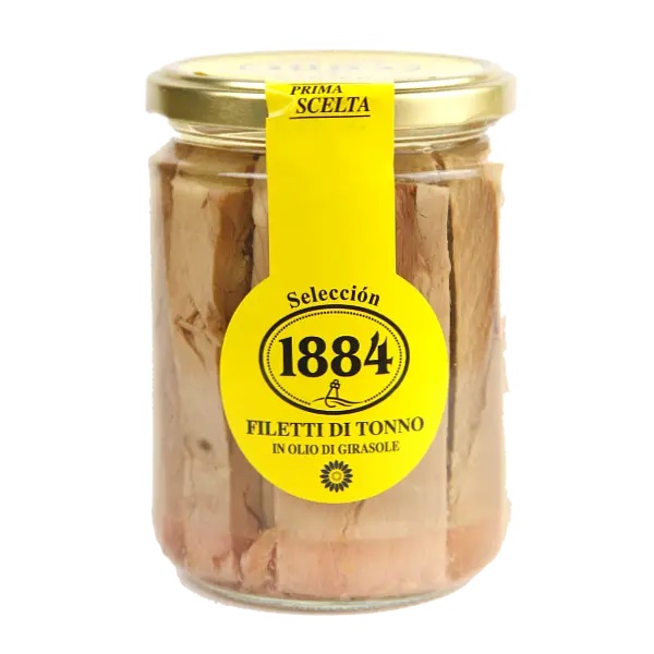 yvbixyl5sg.jpg Філе тунця в соняшниковій олії Seleccion 1884 400/260 г - Зображення 1