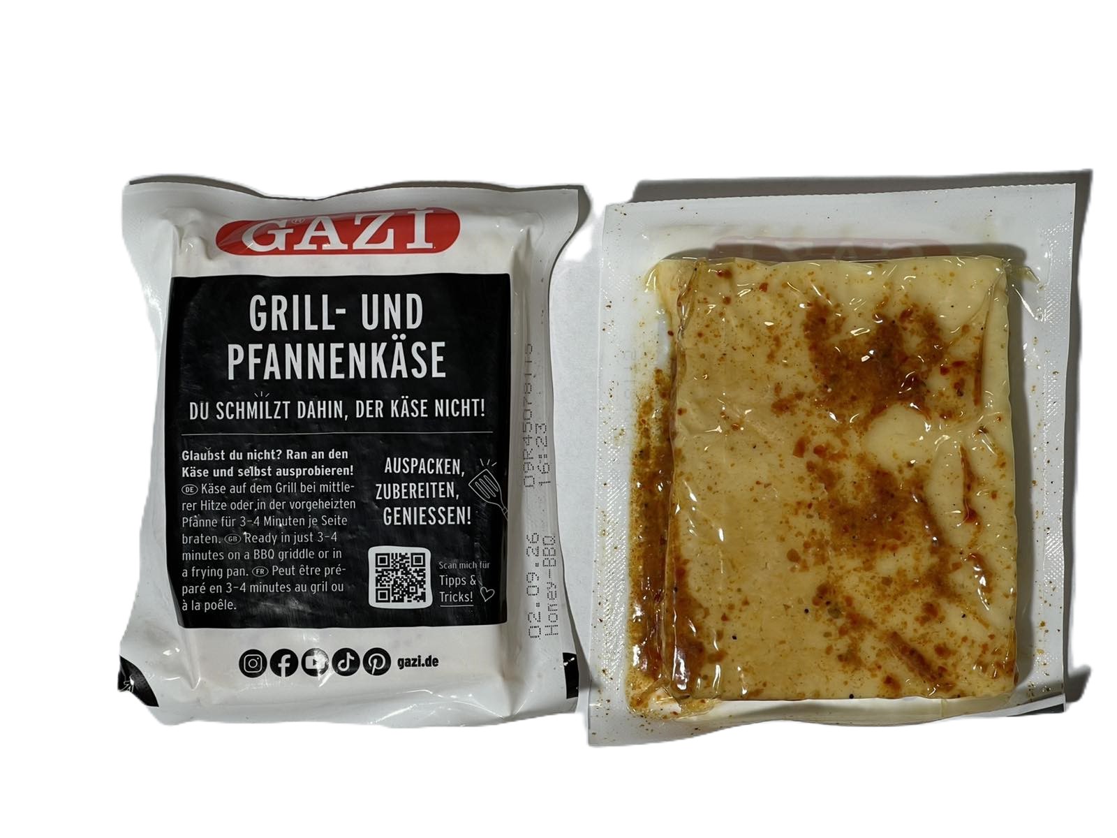 зображення_viber_2026-03-31_14-45-09-700 Сир на гриль Gazi Honey- BBQ в меді 100 г - Зображення 1