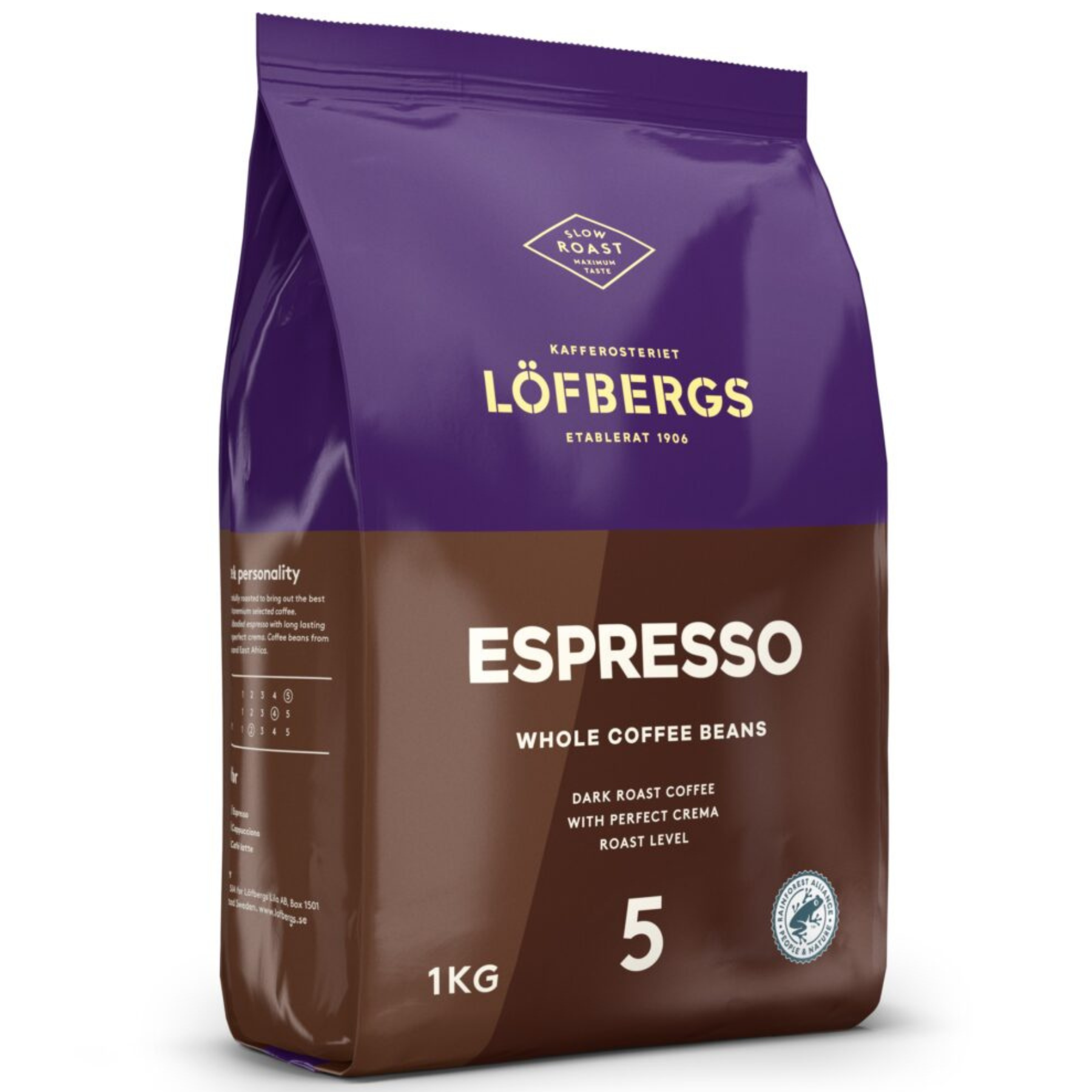 zzl5tq57dt.png Кава в зернах Lofbergs Espresso 1 кг - Зображення 1