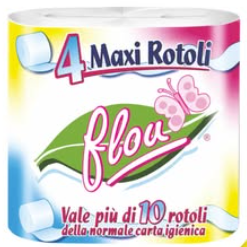 8gkigw58tx.png Туалетний папір Flou 4 maxi rotoli — изображение 1