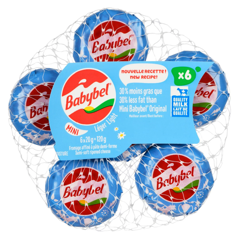 i9jnb7yt4y.png Сир Babybel напівм'який Balance 6*20 г 120 г - Зображення 1