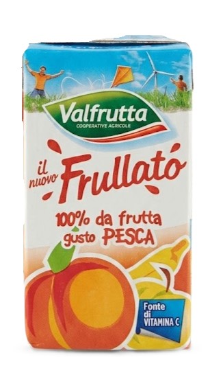 lgxjtfcp7b.jpg Сік Valfrutta 100 % персик 125 мл - Зображення 1