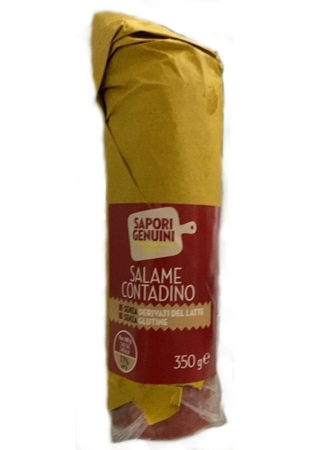x922xg4tnb.jpg Салямі Sapori Genuini Salame Contadino 350 г - Зображення 1