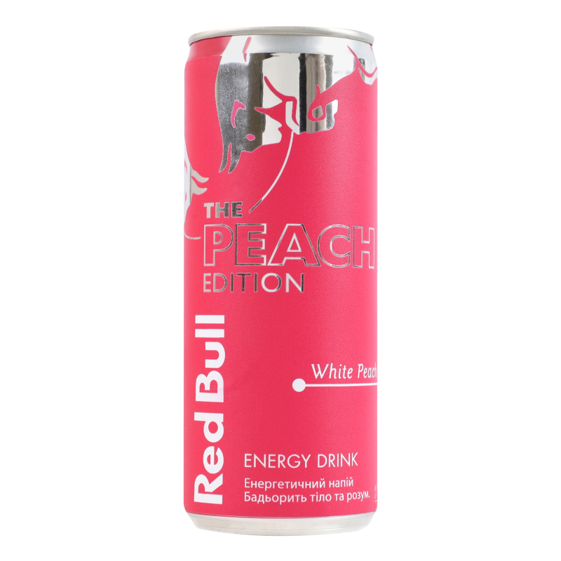 a5o14zjtky.jpg Енергетичний напій RedBull Peach Edition (білий персик) 250 мл — изображение 1