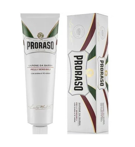 agon359jun.jpg Крем для гоління Proraso Sapone Da Barba pelli Sensibili для чутливої шкіри 150 мл - Зображення 1
