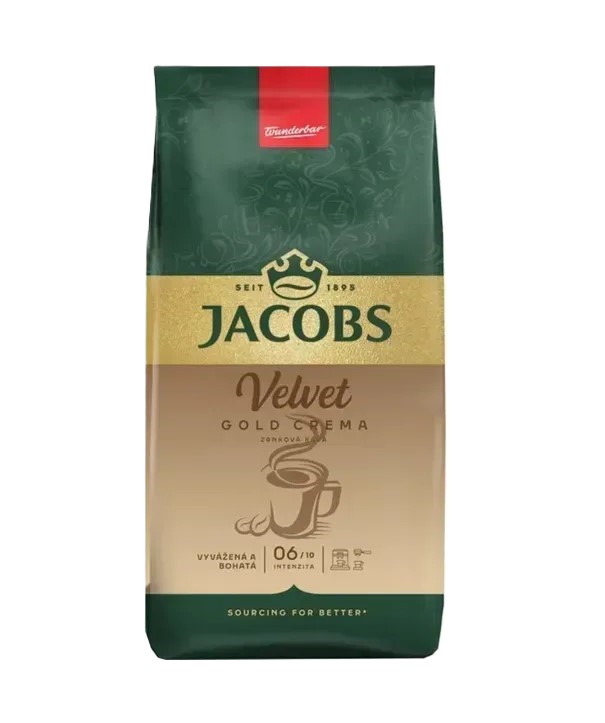 e6gmkv3yh1.jpg Кава в зернах Jacobs Velvet 1 кг - Зображення 1