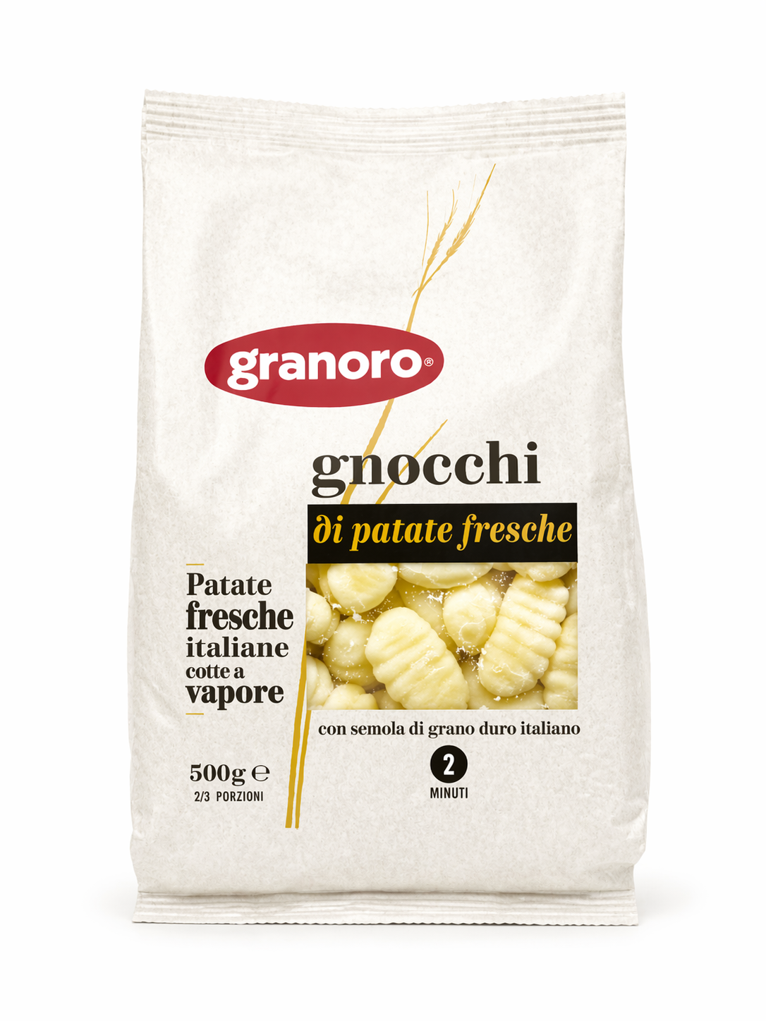 igf5hphi0w.png Ньокі Granoro gnocchi картопляні 500 г - Зображення 1
