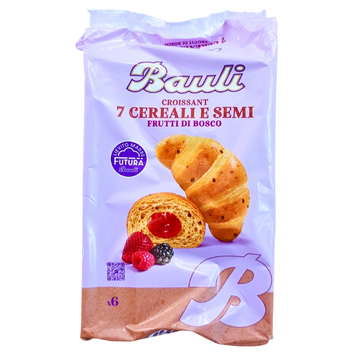 jm38q20phw.jpg Круасани Bauli 7 Cereali E Semi з начинкою з лісових ягід 270 г - Зображення 1