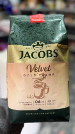 Кава в зернах Jacobs Velvet 1 кг - Зображення 4