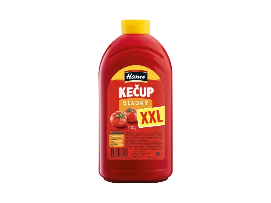 3xccfc0mk9.jpg Кетчуп Hame XXL лагідний 1500 г - Зображення 1