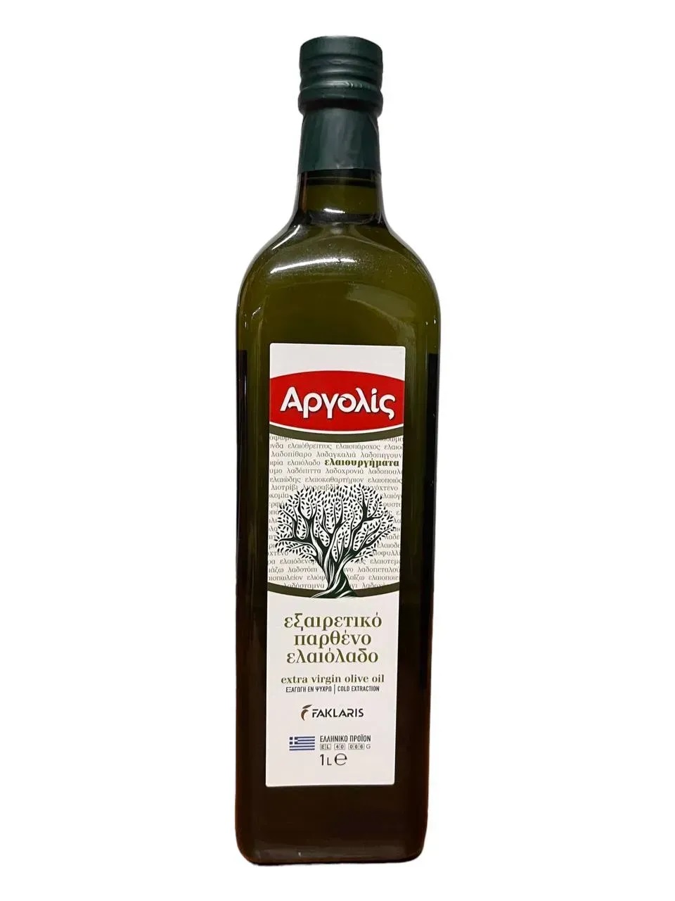 fqeujnlqv7.jpg Оливкова олія Argolis грецька 1 л - Зображення 1