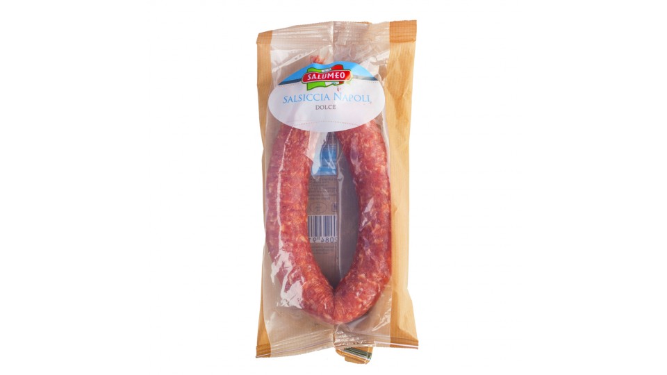 izomqq682v.jpg Салямі Salumeo Salsaccia Napoli Dolce 320 г - Зображення 1