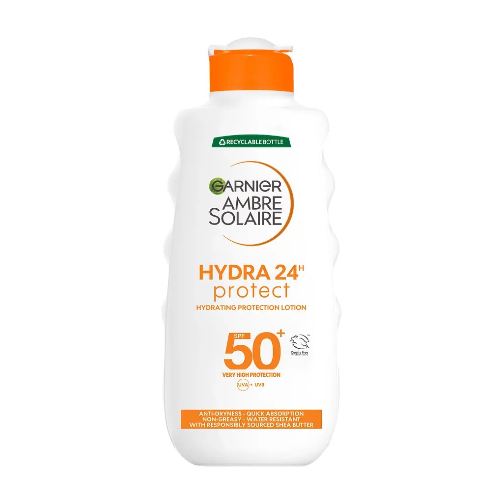 l2x5uw8lzh.jpg Сонцезахисний крем Garnier ambre Solaire 50+SPF 200мл — изображение 1