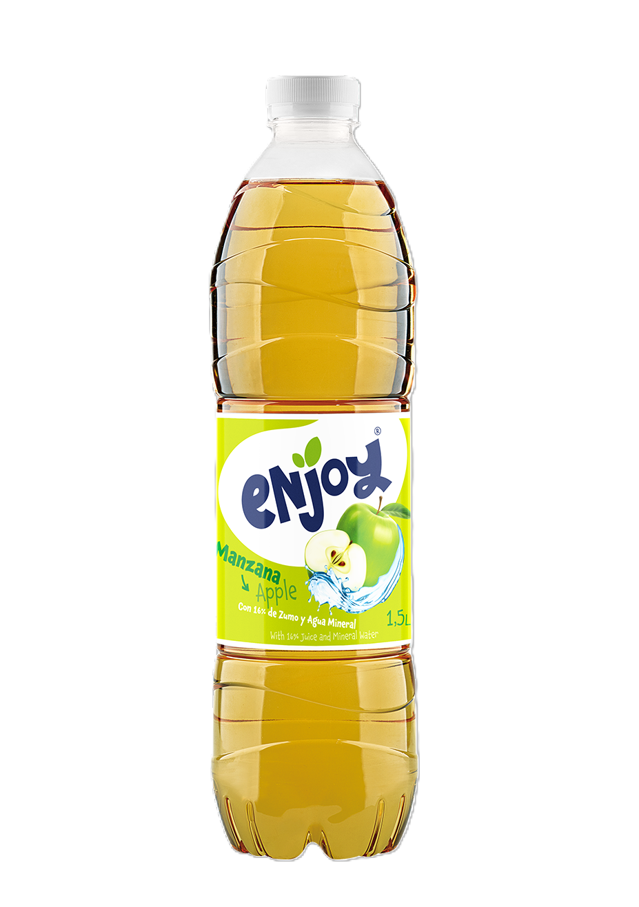 qsbpw6f4z9.png Соковмісний напій San Benedetto Enjoy Manzana яблучний 1,5 л — изображение 1