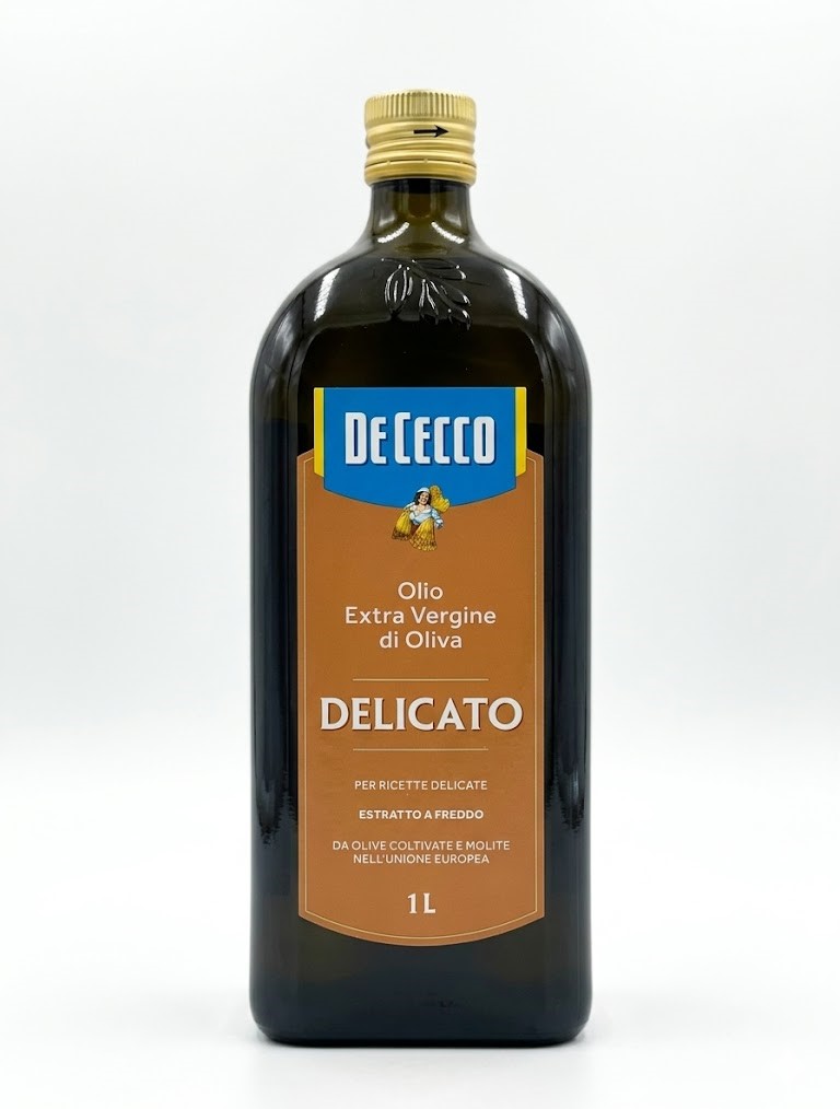 s83p0yzn33.jpg Оливкова олія De Cecco Delicato 1 л - Зображення 1