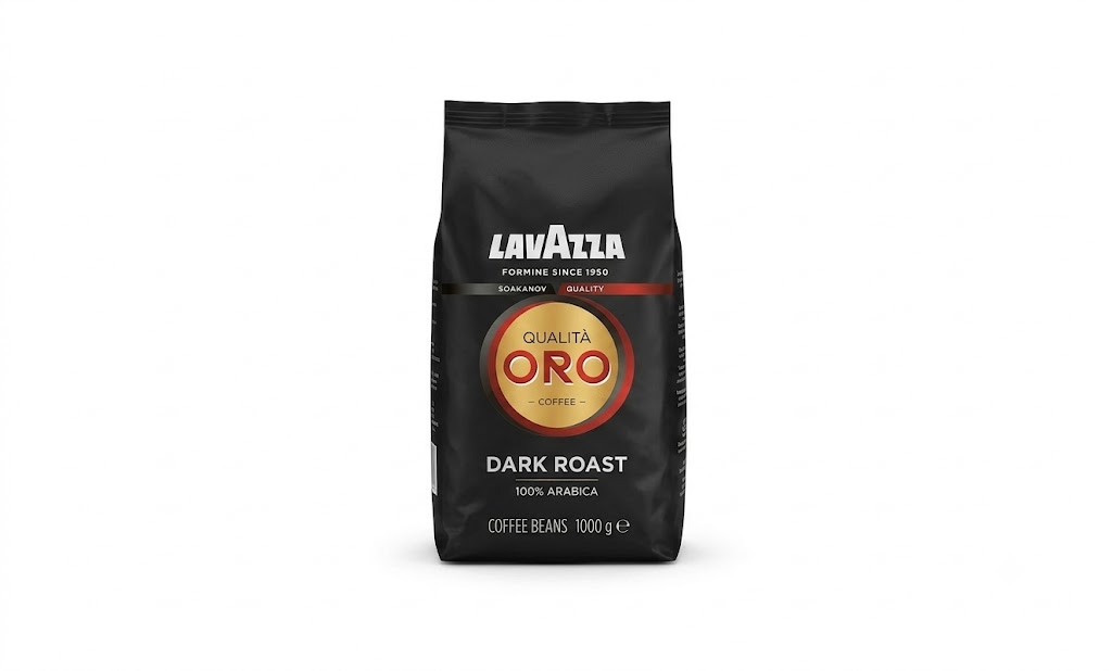 8wfnb2a82q.jpg Кава в зернах Lavazza Qualita Oro Dark Roast 1 кг - Зображення 1