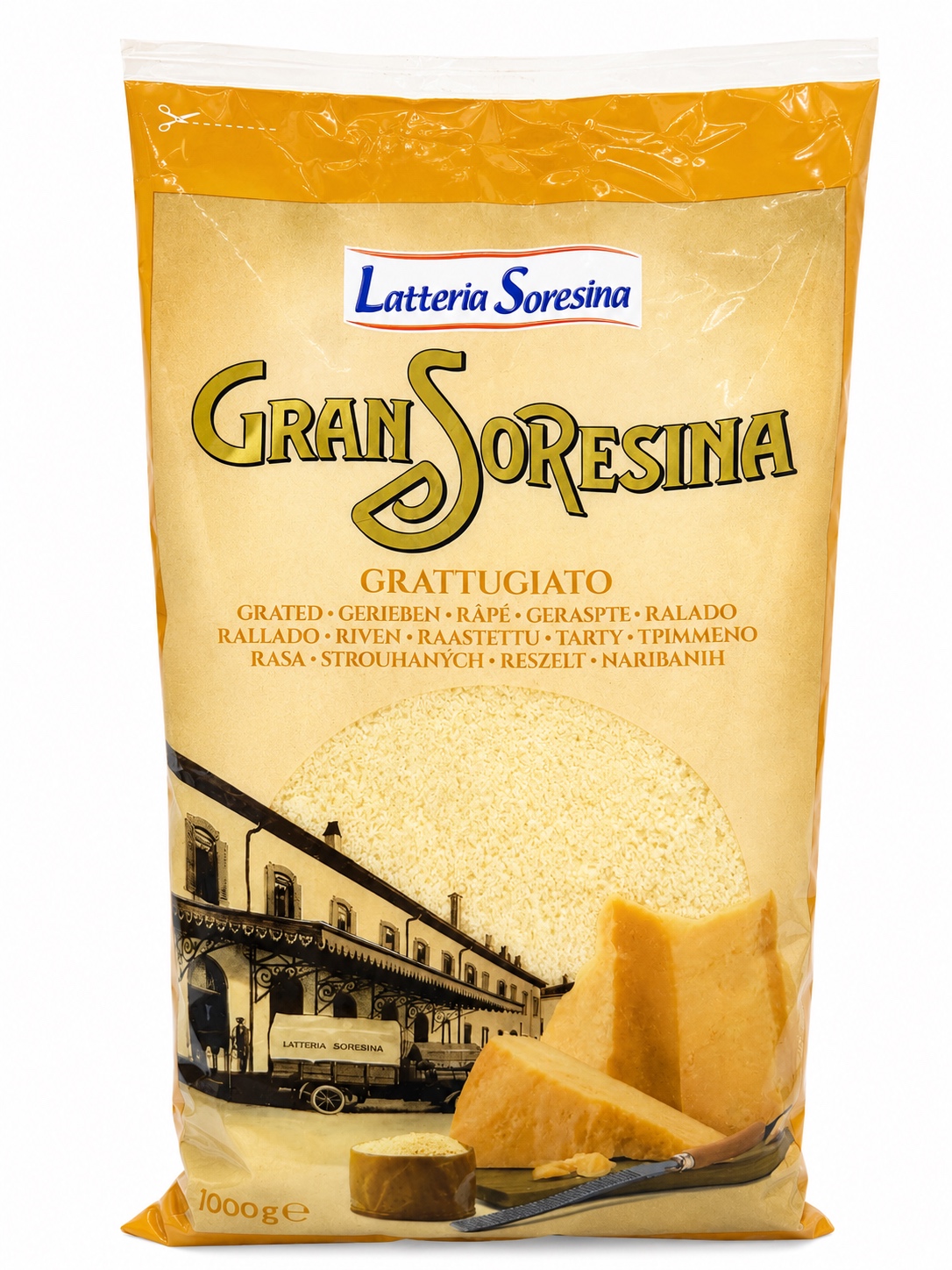 97k6hzc8qk.jpg Сир тертий Latteria Soresina Gran 1 кг - Зображення 1