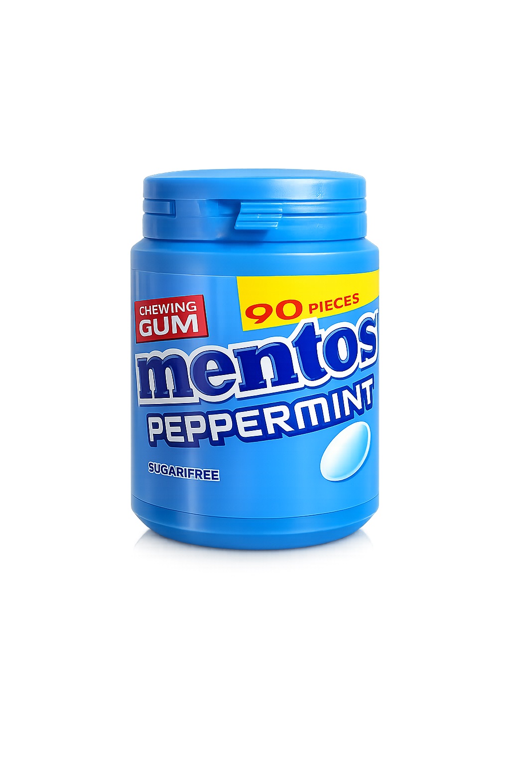 hgl6ga9mx6.jpg Жуйки Mentos Peppermint перцева м'ята 90 шт. 126 г — изображение 1