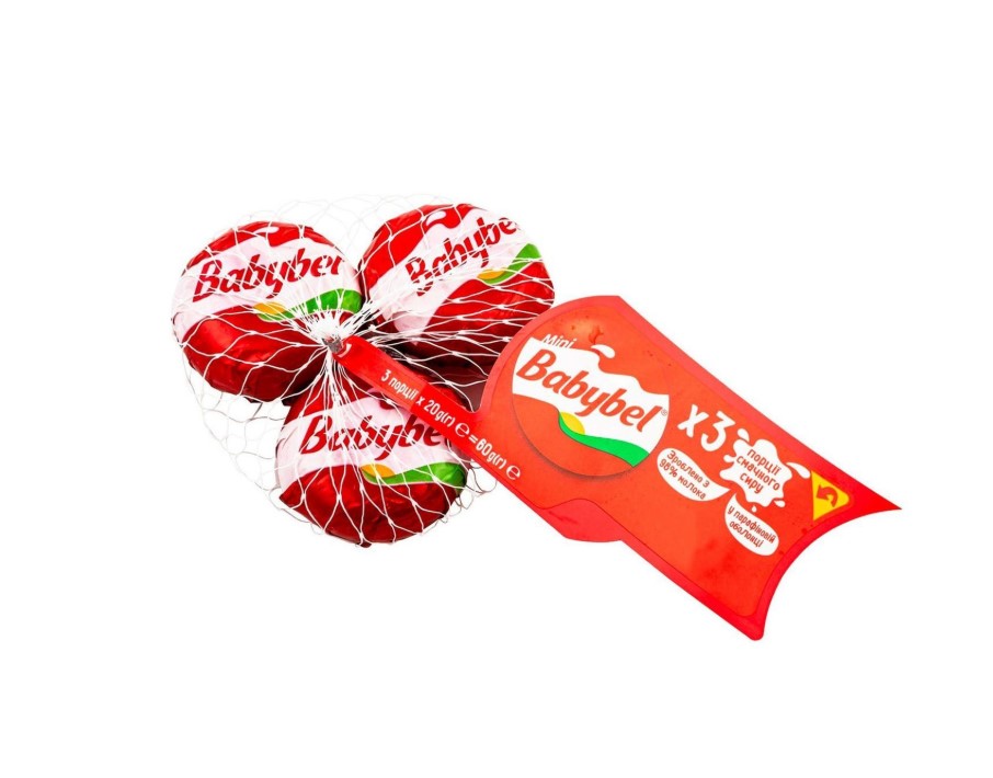 pqzjc2pcxr.jpg Сир Babybel напівм'який original 3*20 г 60 г — изображение 1