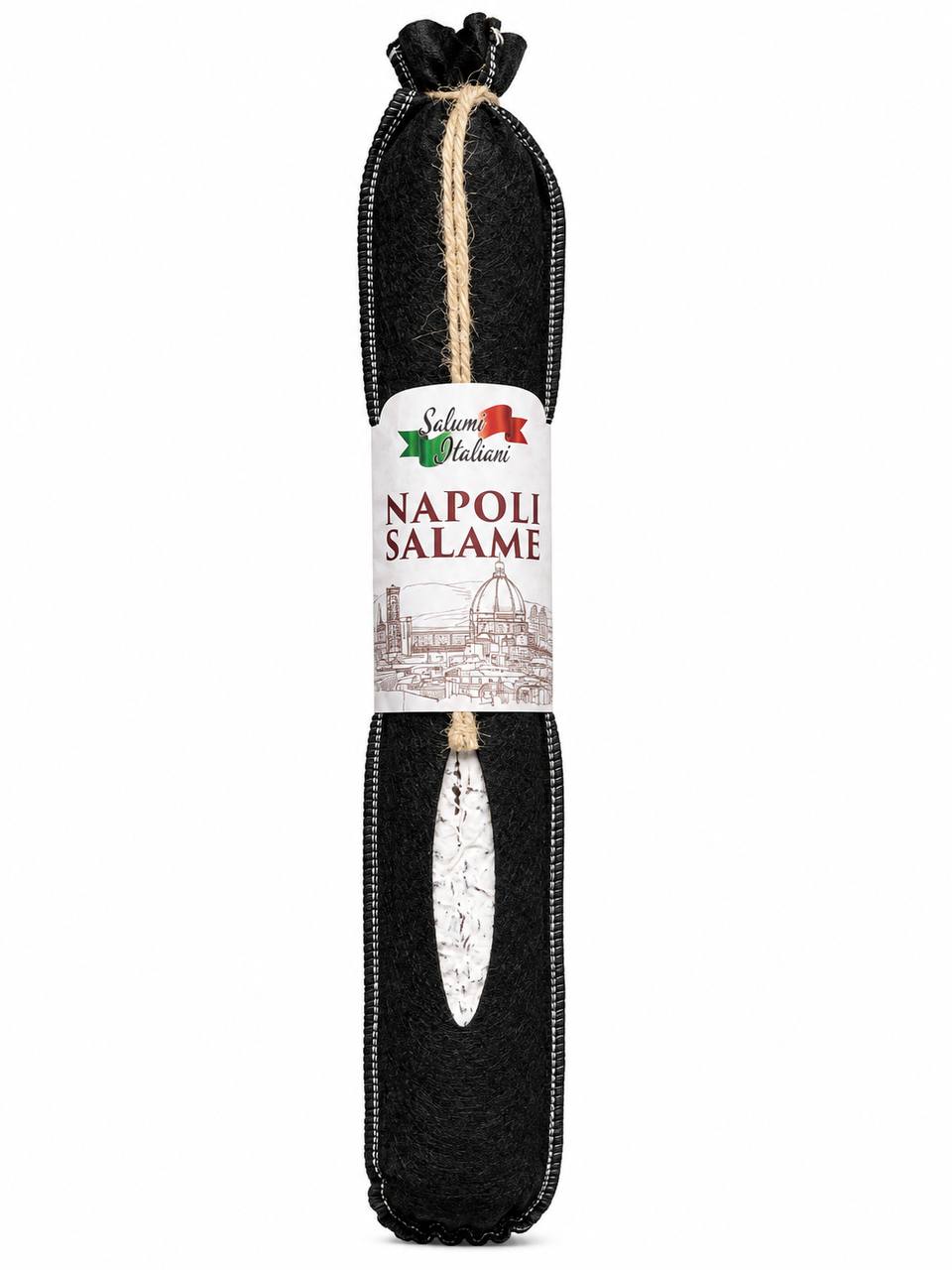 0ku0qkzbg6.jpg Салямі Salami Italiani Napoli вагова 300 г +- - Зображення 1