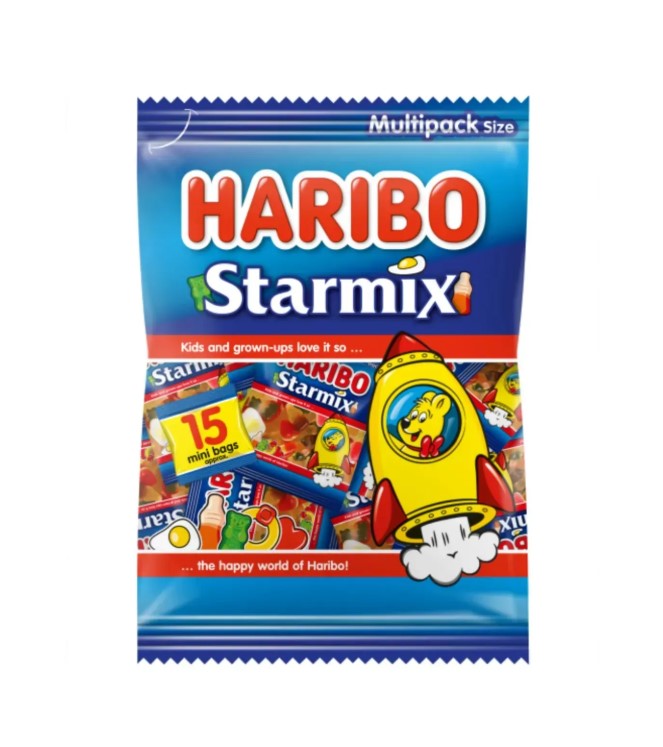6a13fmvo6o.jpg Желейки Haribo Starmix 15 minis 375 г - Зображення 1