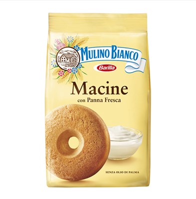 g37o10pip6.jpg Печиво Mulino Bianco Macine з вершками без пальмової олії 350 г - Зображення 1